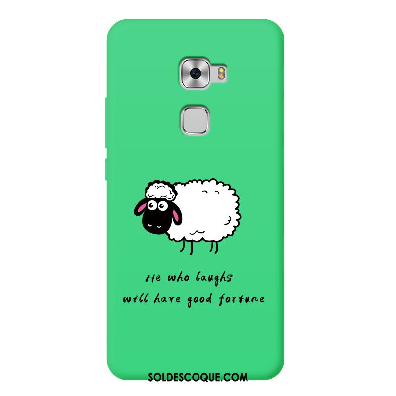 Coque Huawei Mate S Étui Vert Fluide Doux Silicone Téléphone Portable Housse Pas Cher