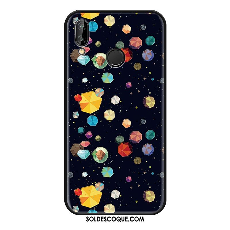 Coque Huawei Nova 3 Dessin Animé Téléphone Portable Incassable Protection Gaufrage Housse En Ligne