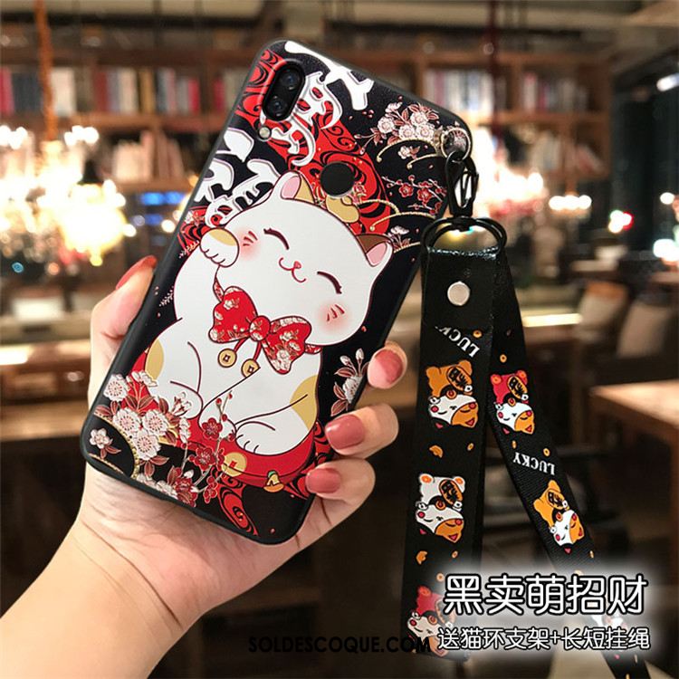 Coque Huawei Nova 3 Mode Dessin Animé Personnalité Fluide Doux Chat France