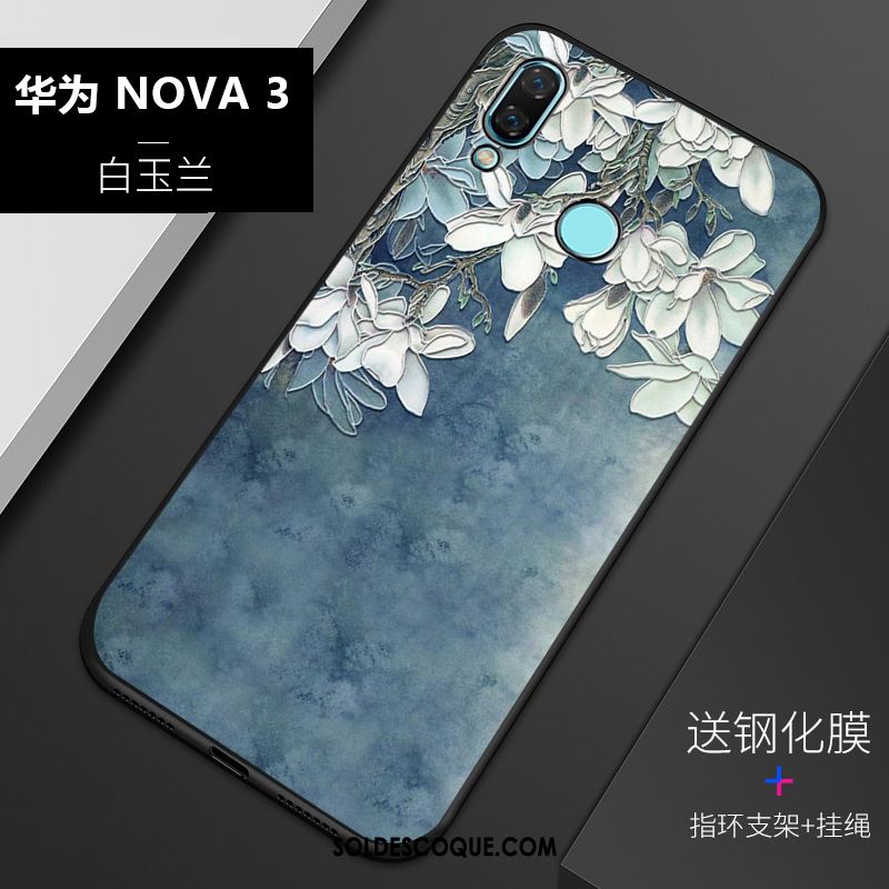 Coque Huawei Nova 3 Personnalisé Tout Compris Protection Personnalité Bleu En Ligne