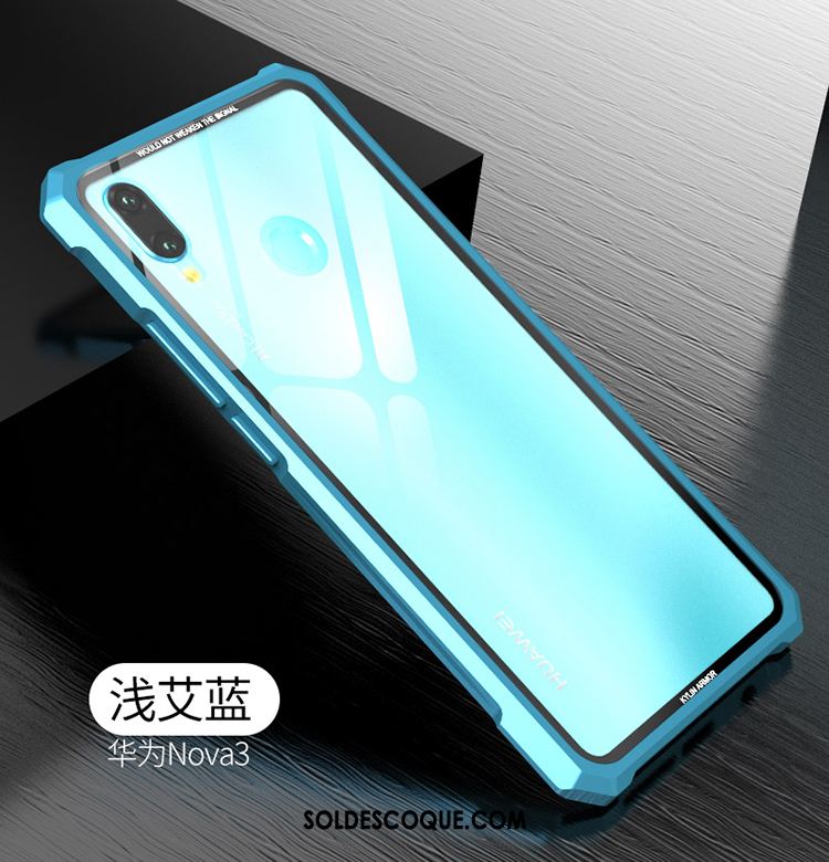 Coque Huawei Nova 3 Très Mince Tendance Personnalité Créatif Verre Pas Cher