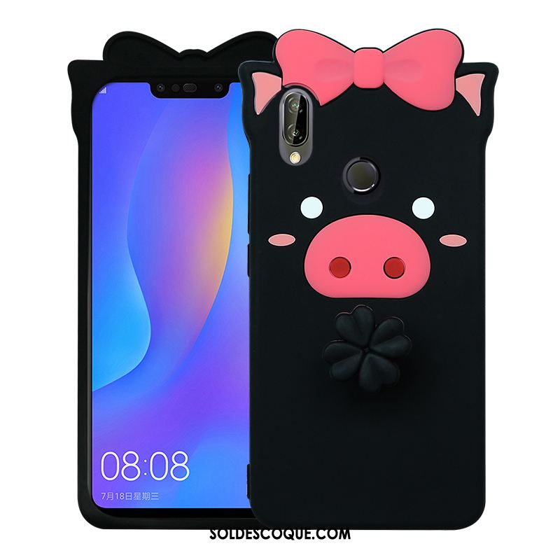 Coque Huawei Nova 3e Incassable Jeunesse Nouveau Vent Créatif Housse Pas Cher