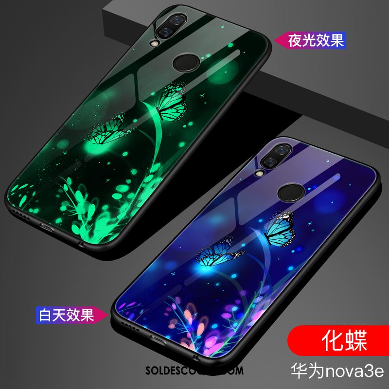 Coque Huawei Nova 3e Protection Créatif Étui Miroir Silicone Soldes