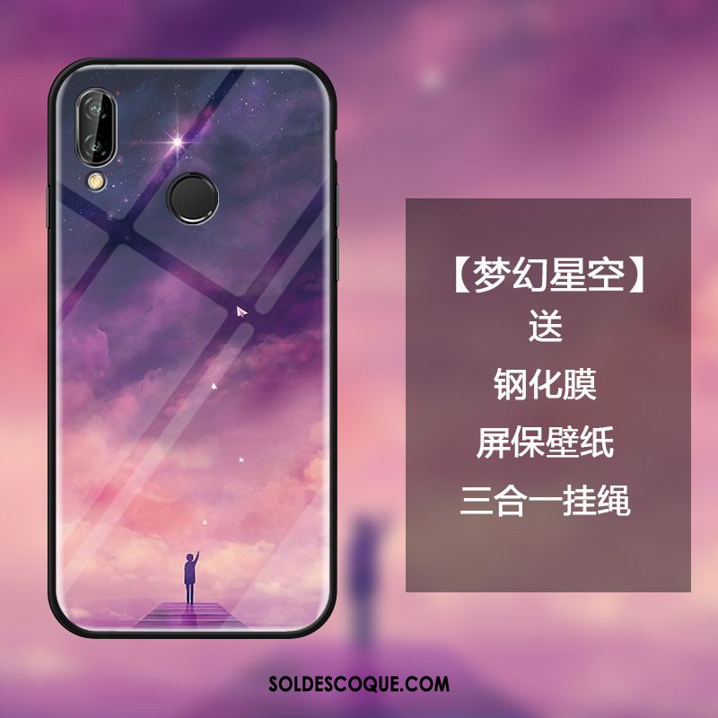 Coque Huawei Nova 3e Tout Compris Personnalité Incassable Étui Simple Pas Cher