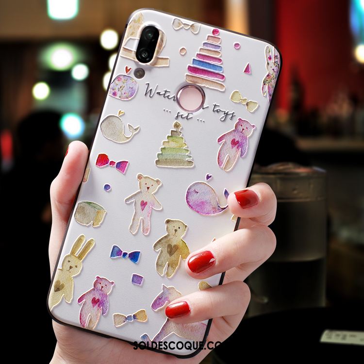 Coque Huawei Nova 3i Fluide Doux Nouveau Personnalité Silicone Dessin Animé Pas Cher