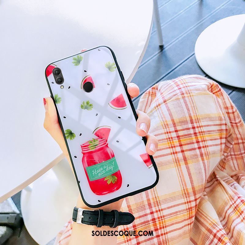 Coque Huawei Nova 3i Frais Verre Silicone Élégant Incassable En Vente