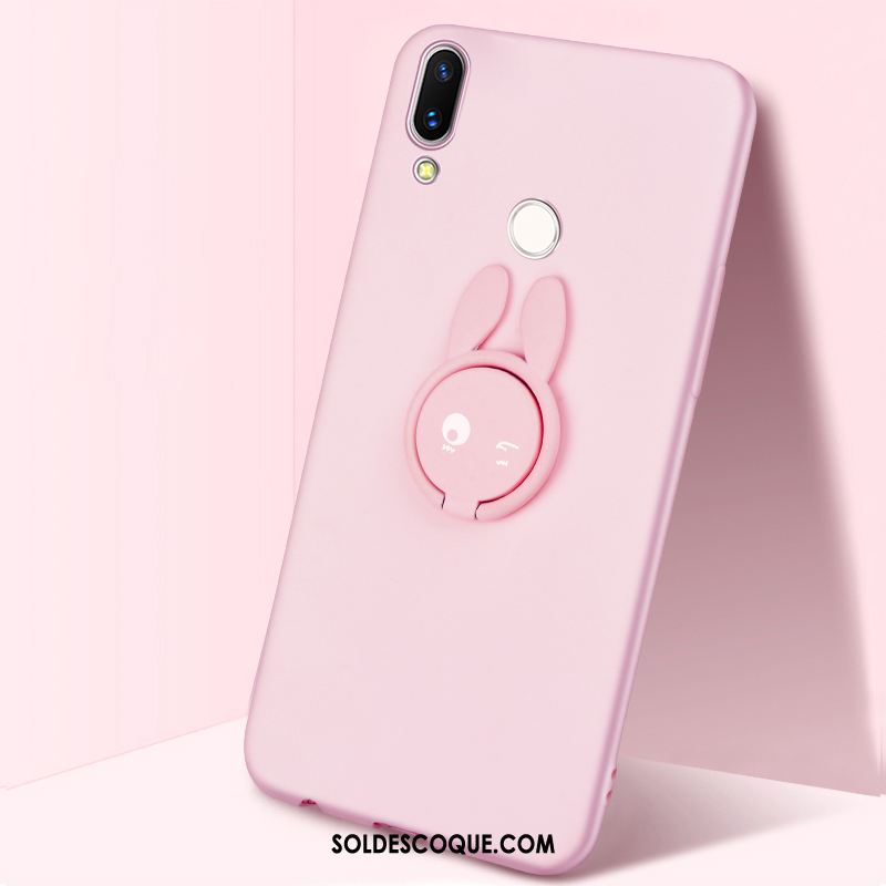 Coque Huawei Nova 3i Silicone Tout Compris Rose Incassable Anneau En Vente