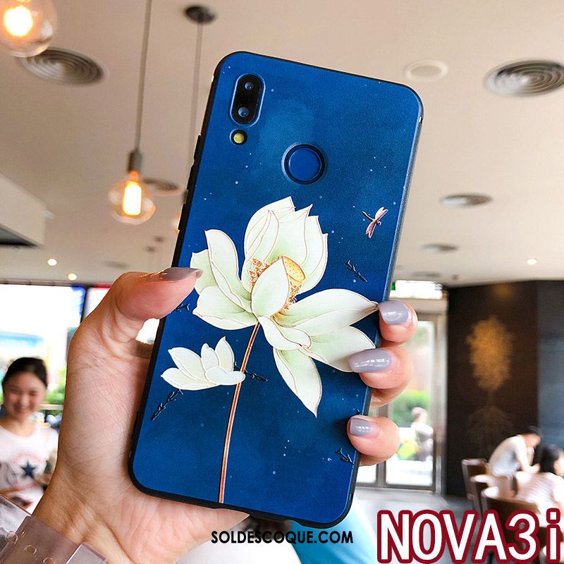 Coque Huawei Nova 3i Téléphone Portable Étui Tout Compris Fluide Doux Personnalité En Ligne