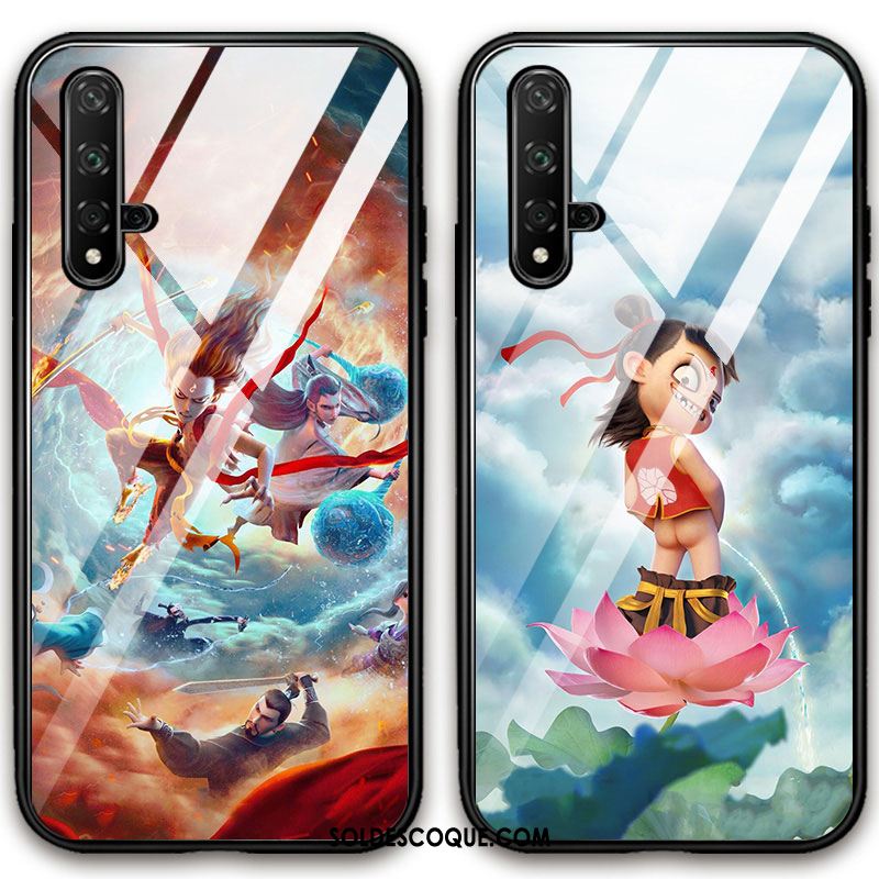 Coque Huawei Nova 5t Tout Compris Étui Téléphone Portable Bleu Légère Housse En Ligne