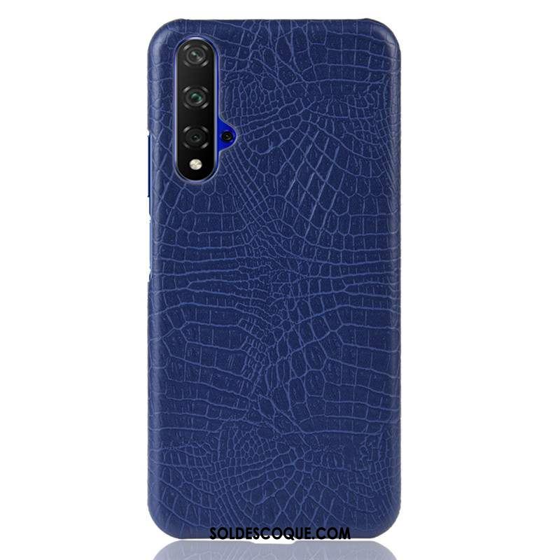 Coque Huawei Nova 5t Étui Tendance Bleu Téléphone Portable Difficile France