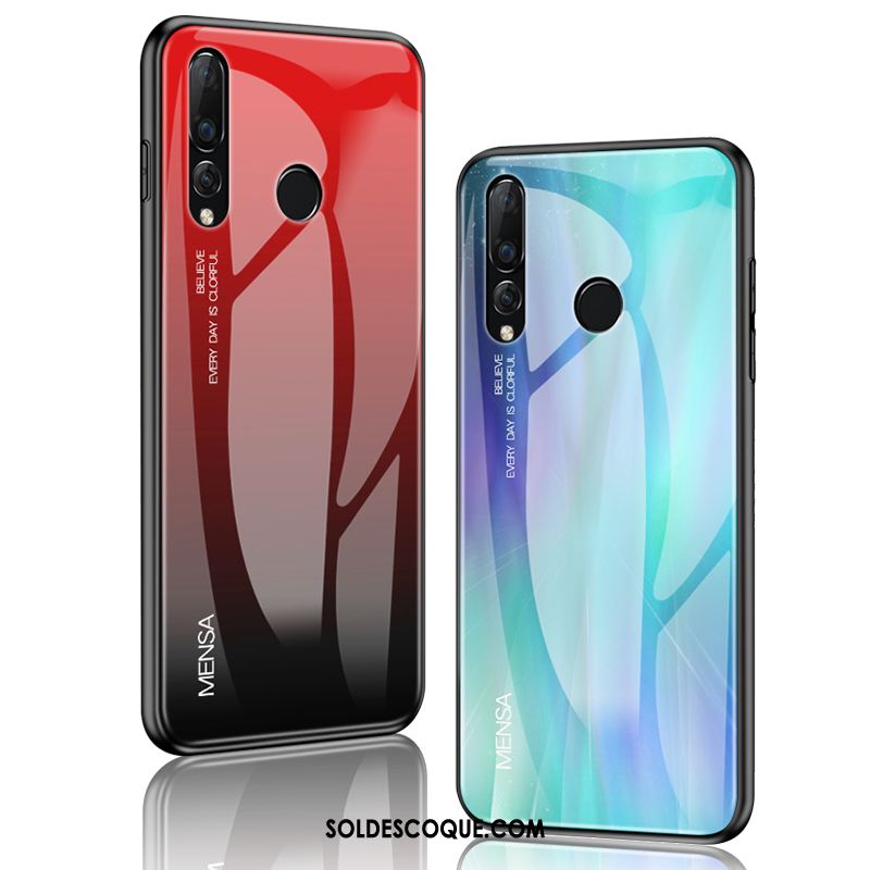 Coque Huawei P Smart+ 2019 Créatif Silicone Marque De Tendance Très Mince Simple Pas Cher