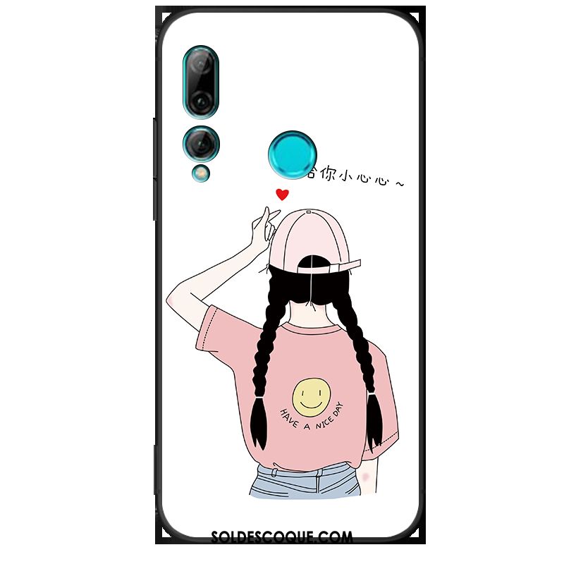 Coque Huawei P Smart+ 2019 Fluide Doux Téléphone Portable Tempérer Personnalité Membrane Housse En Vente