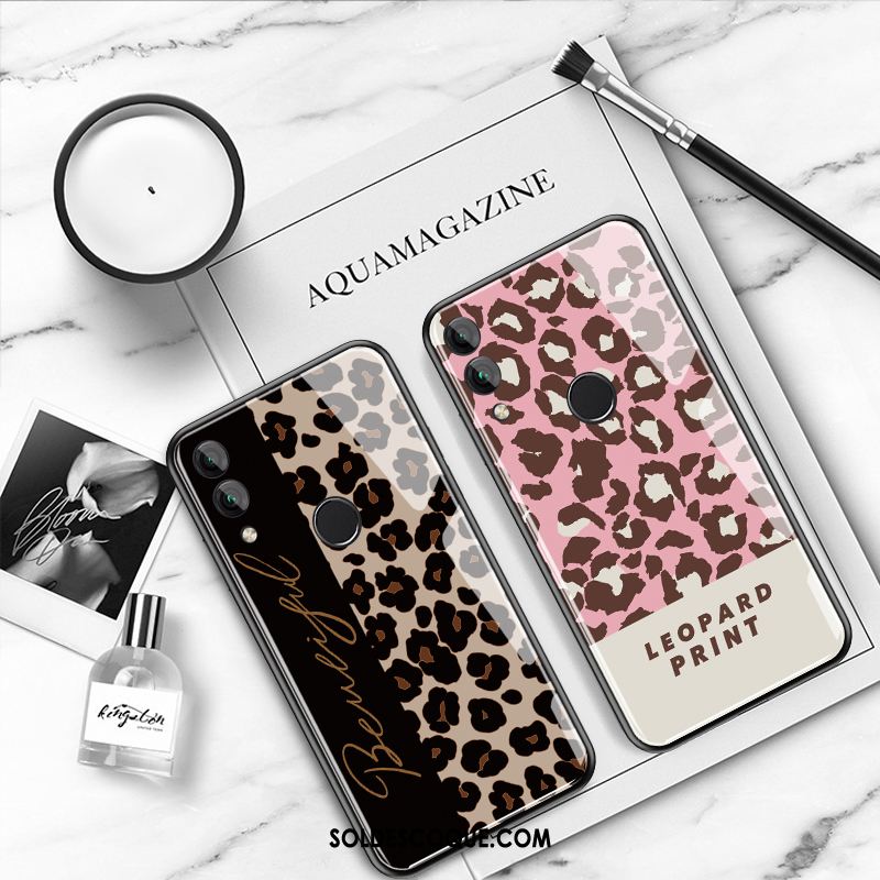 Coque Huawei P Smart 2019 Jeunesse Créatif Léopard Noir Incassable Housse Soldes