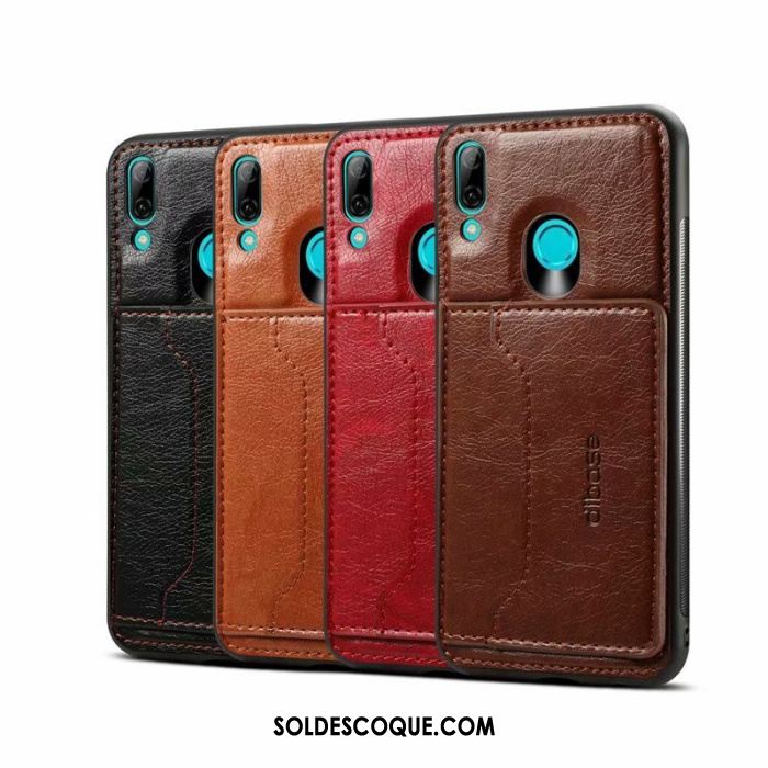 Coque Huawei P Smart 2019 Modèle Fleurie Téléphone Portable Ultra Marron Placage En Vente