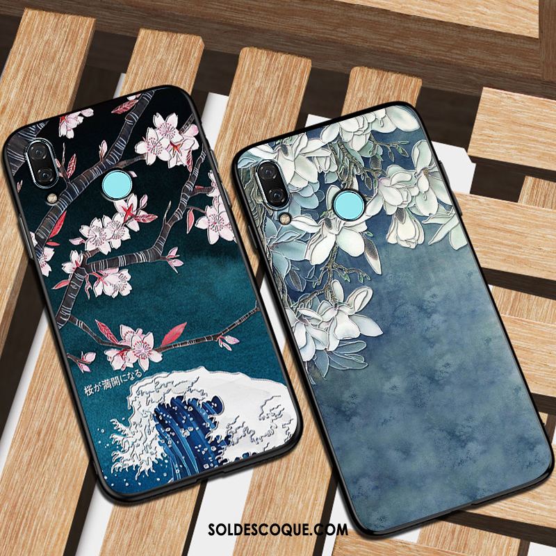 Coque Huawei P Smart 2019 Tout Compris Personnalisé Délavé En Daim Bleu Téléphone Portable En Ligne