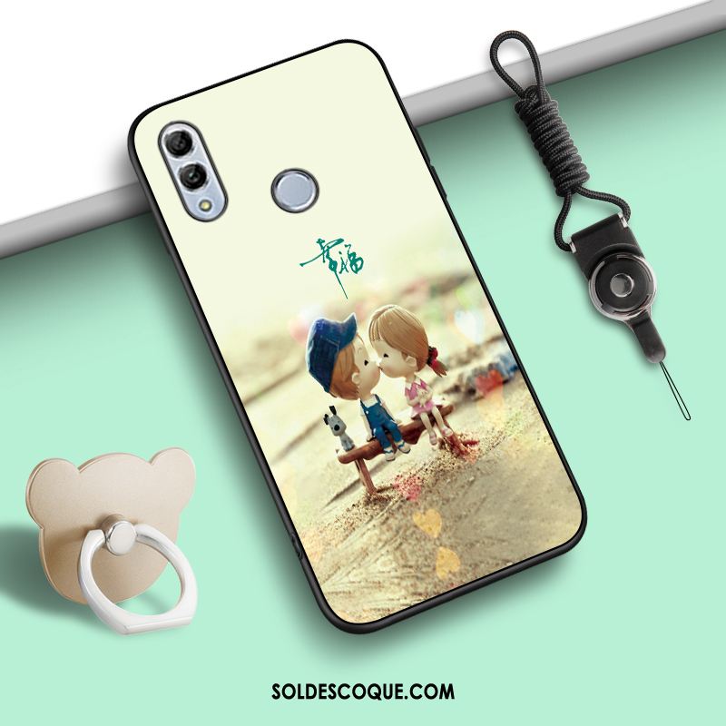 Coque Huawei P Smart 2019 Téléphone Portable Incassable Jeunesse Anneau Fluide Doux Housse Pas Cher