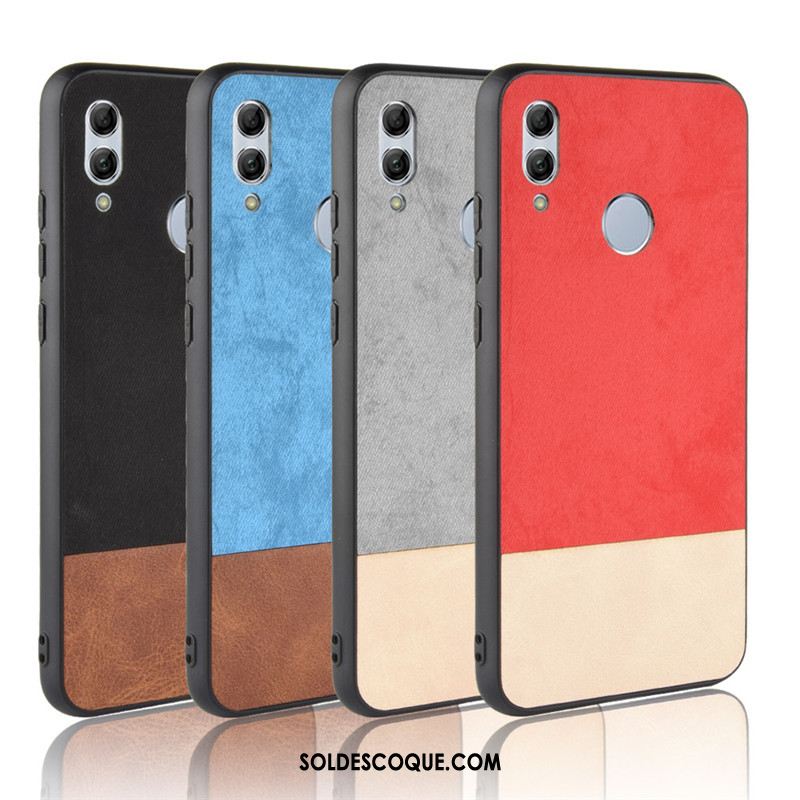 Coque Huawei P Smart 2019 Téléphone Portable Protection Étui Cuir Incassable En Ligne