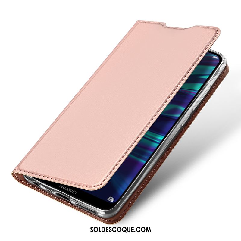 Coque Huawei P Smart 2019 Étui En Cuir Carte Protection Nouveau Téléphone Portable Pas Cher