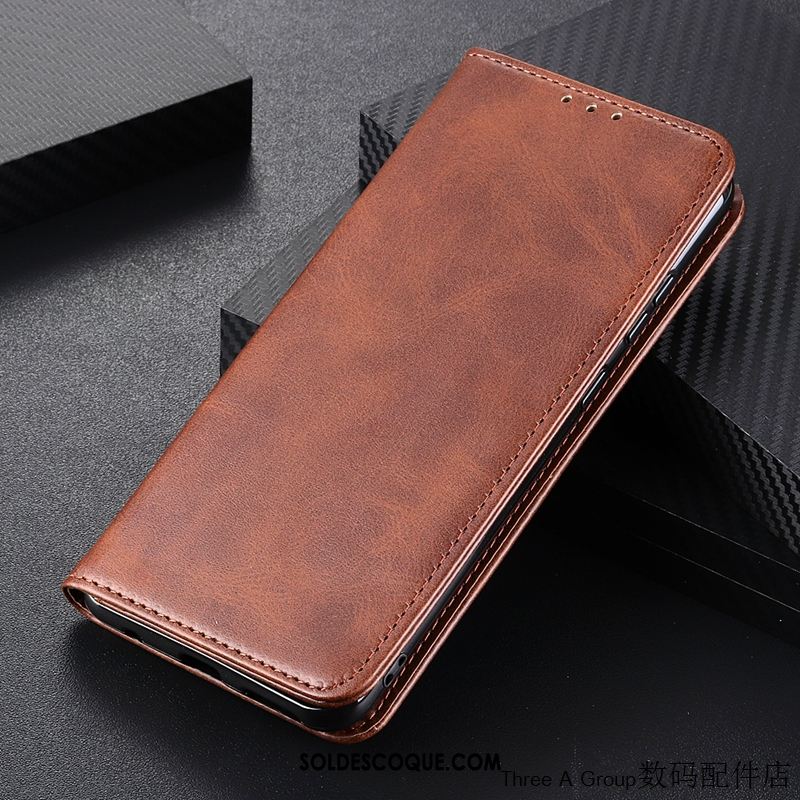 Coque Huawei P Smart 2020 Carte Vintage Simple Marron Protection En Ligne