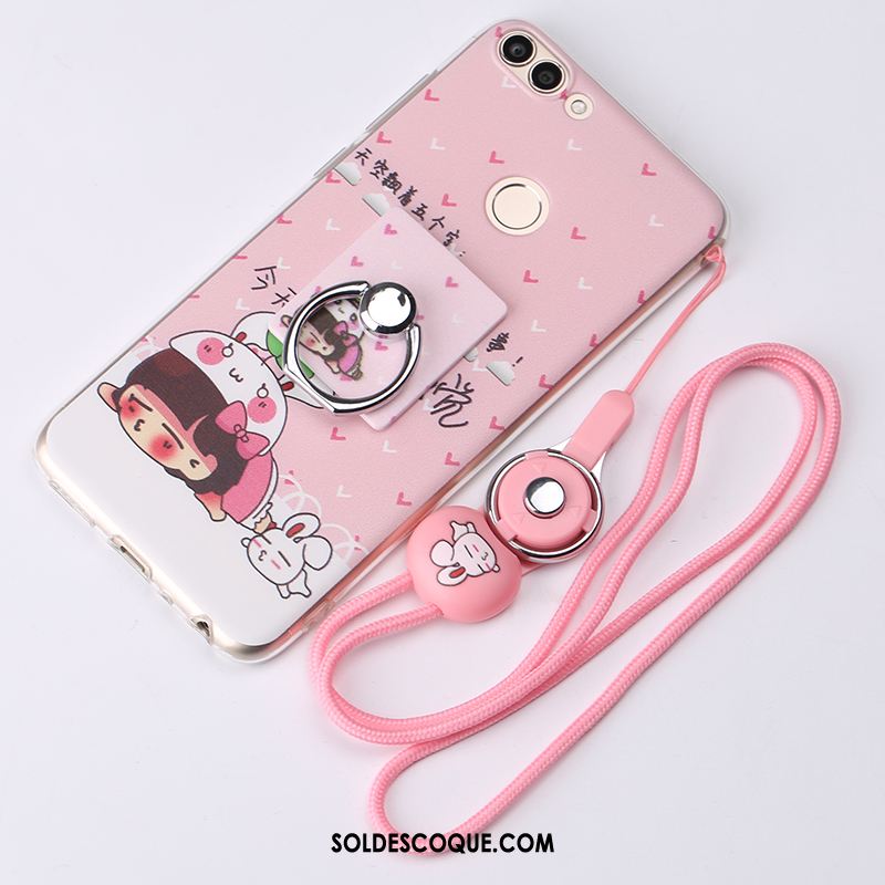 Coque Huawei P Smart Tout Compris Fluide Doux Charmant Dessin Animé Étui Soldes