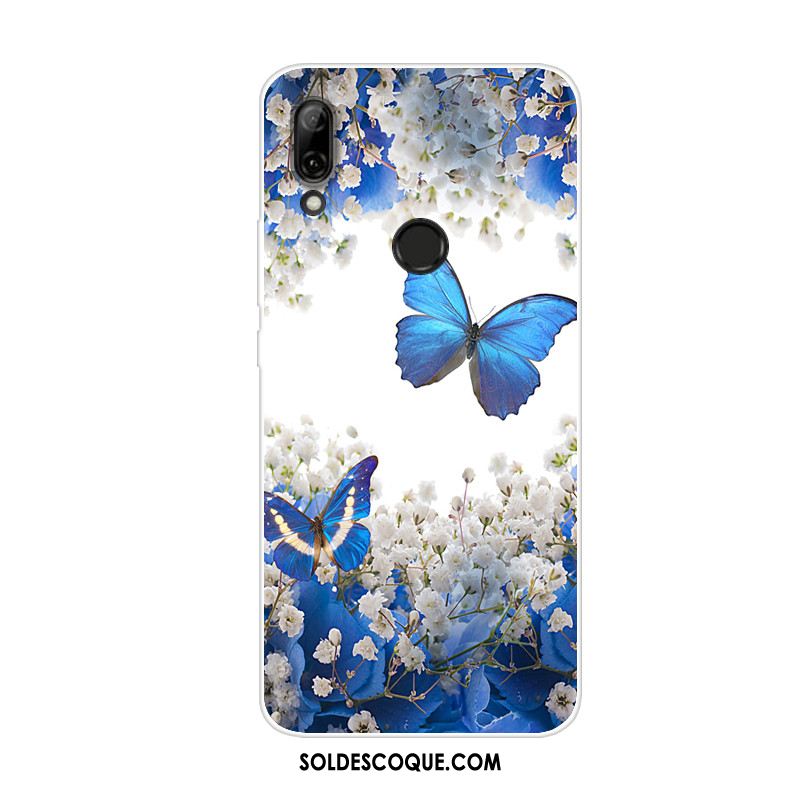 Coque Huawei P Smart Z Bleu Incassable Étui Tendance Silicone En Ligne