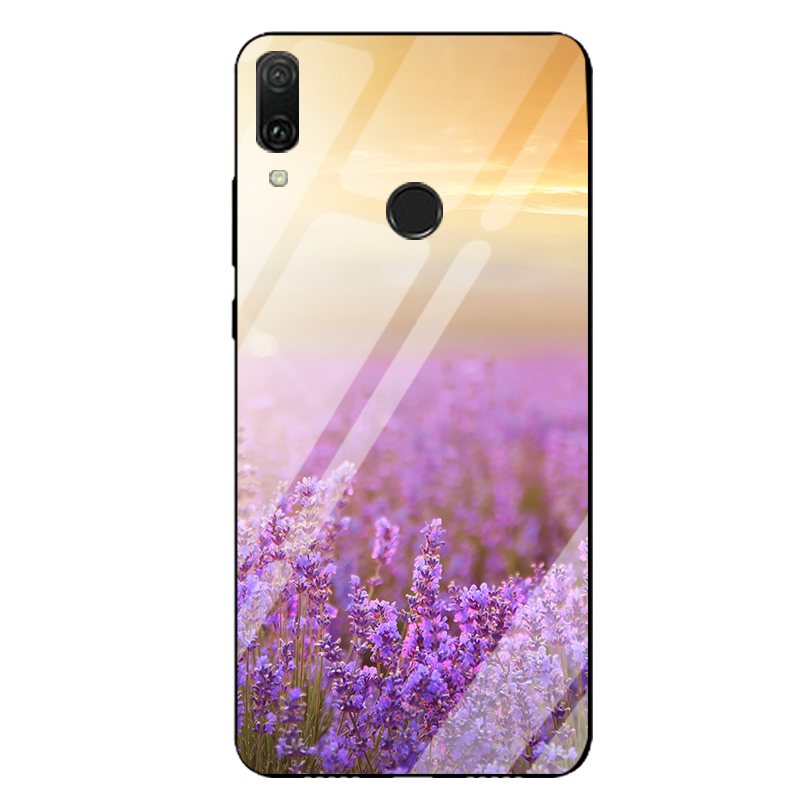 Coque Huawei P Smart Z Incassable Verre Téléphone Portable Paysage Violet France