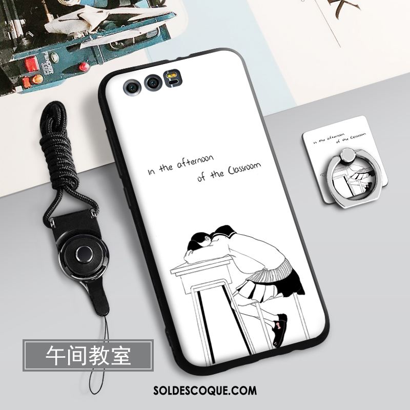 Coque Huawei P10 Blanc Fluide Doux Téléphone Portable Étui Tout Compris Pas Cher