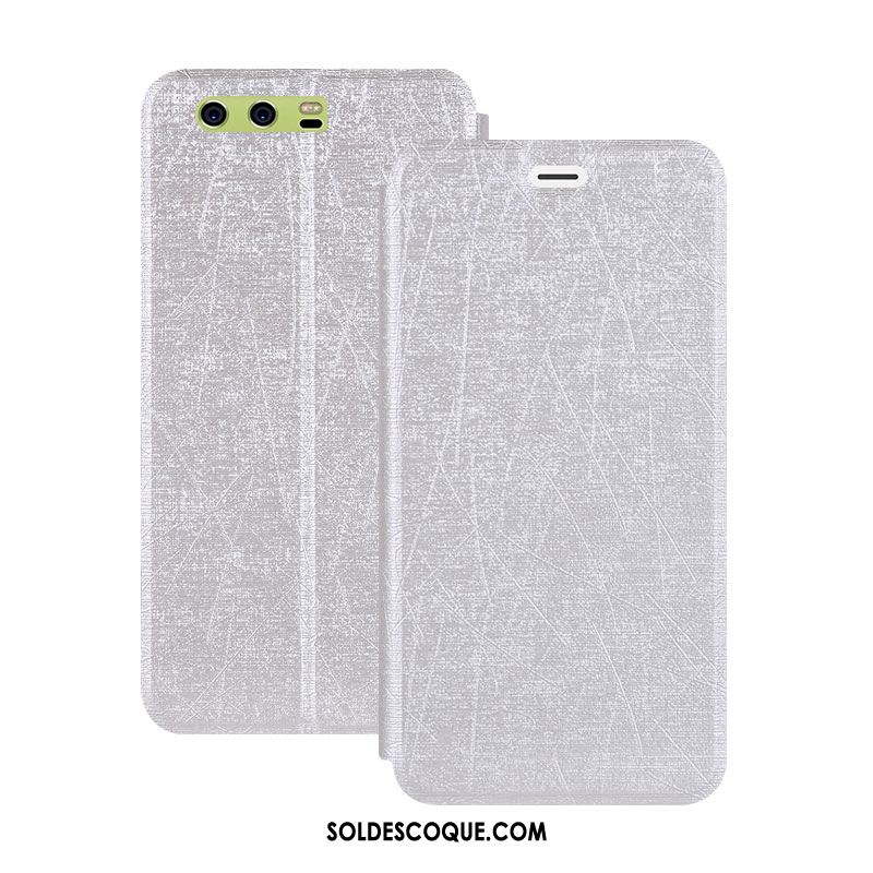 Coque Huawei P10 Incassable Étui En Cuir Blanc Protection Téléphone Portable En Ligne