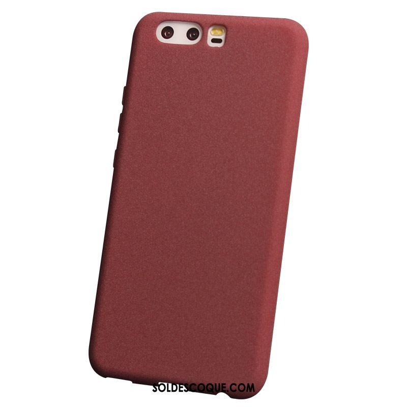 Coque Huawei P10 Plus Incassable Simple Tendance Délavé En Daim Silicone En Vente