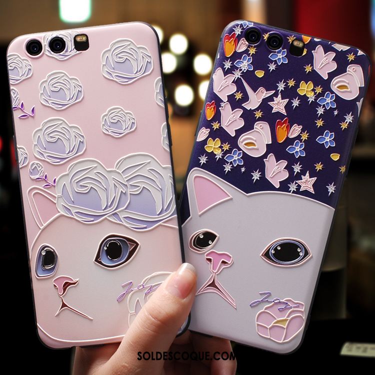 Coque Huawei P10 Téléphone Portable Dessin Animé Personnalité Silicone Étui Pas Cher