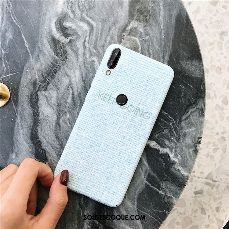 Coque Huawei P20 Lite Bleu Étui Frais Incassable Petit En Ligne