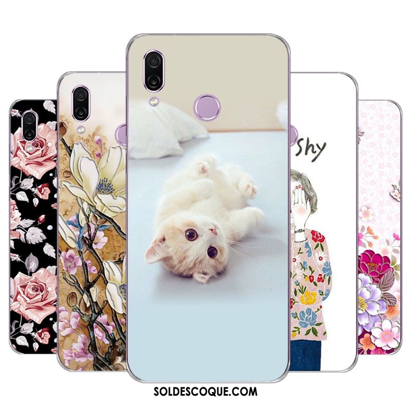 Coque Huawei P20 Lite Gaufrage Créatif Protection Silicone Dessin Animé Housse Soldes