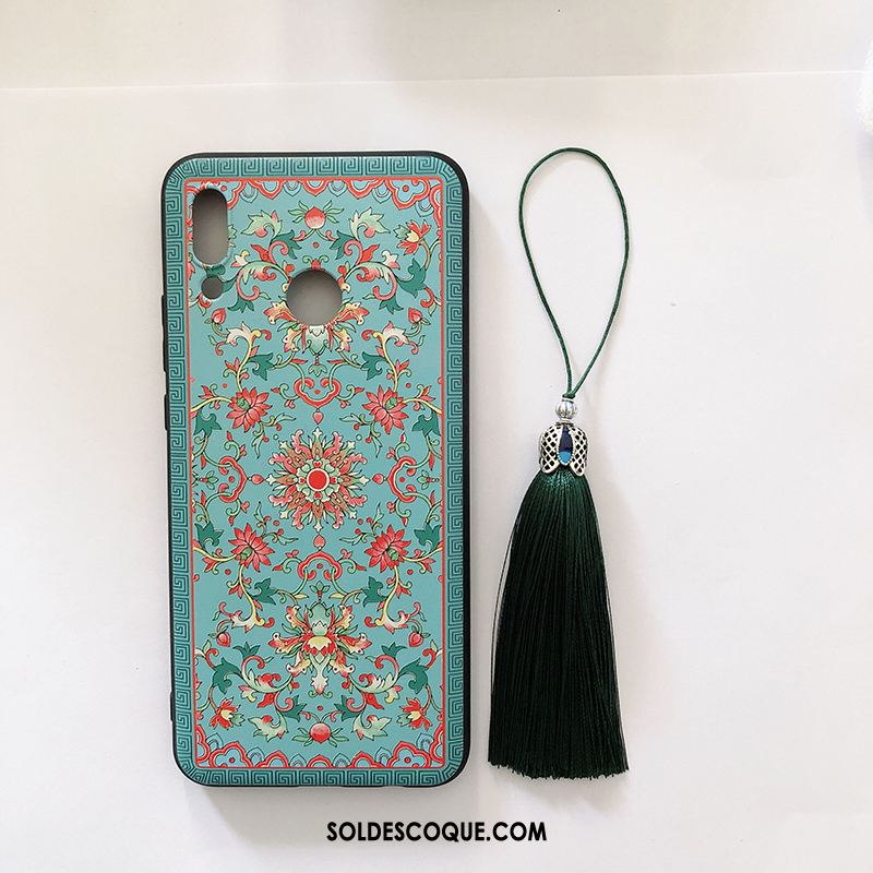 Coque Huawei P20 Lite Gaufrage Palais Téléphone Portable Fluide Doux Vent Pas Cher