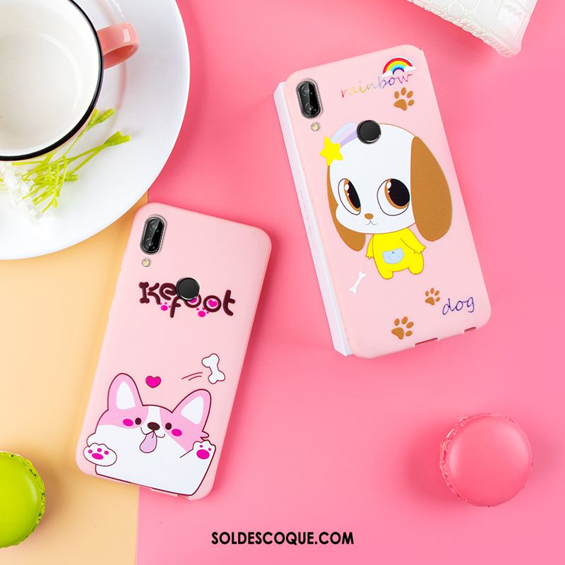 Coque Huawei P20 Lite Incassable Rose Téléphone Portable Beau Créatif En Ligne