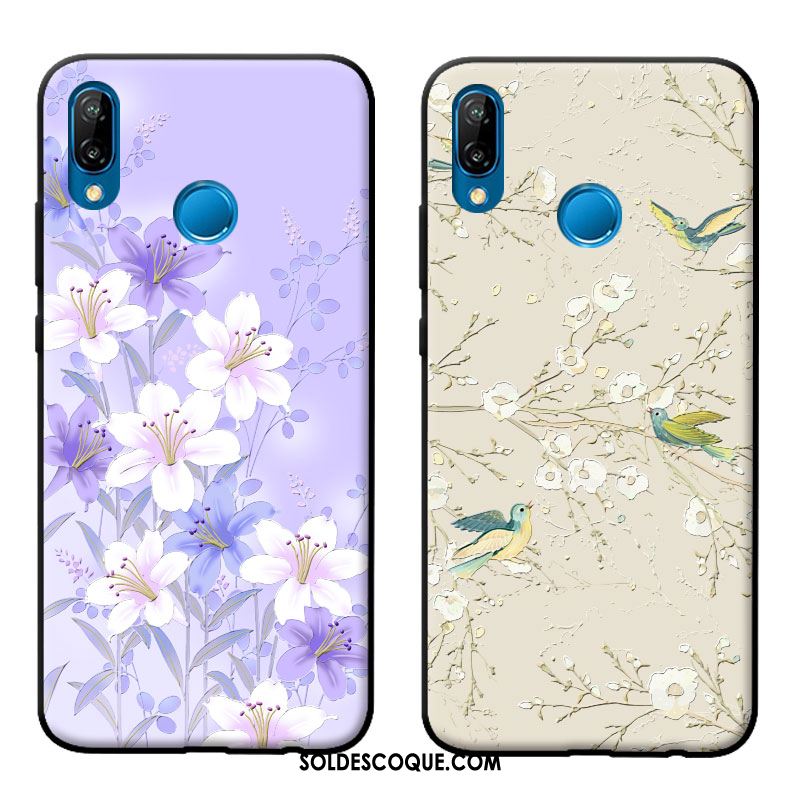 Coque Huawei P20 Lite Jeunesse Téléphone Portable Fluide Doux Violet Tout Compris Pas Cher