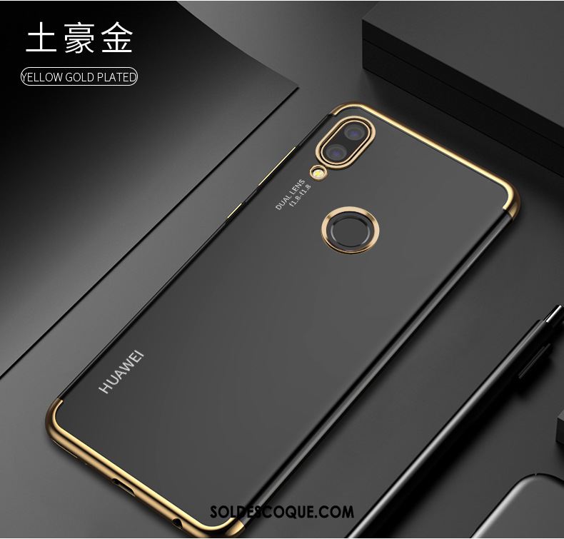 Coque Huawei P20 Lite Tout Compris Transparent Téléphone Portable Silicone Étui Soldes