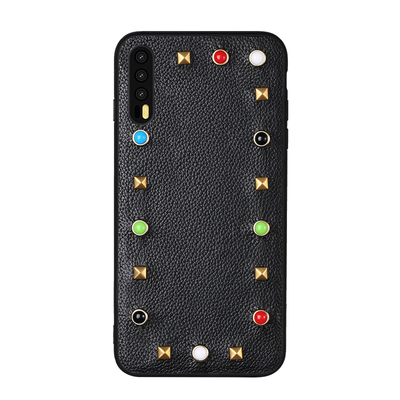 Coque Huawei P20 Pro Cuir Véritable Protection Incassable Téléphone Portable Étui En Ligne