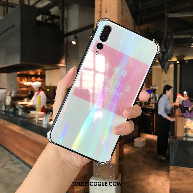 Coque Huawei P20 Pro Marque De Tendance Jeunesse Incassable Net Rouge Éblouissement France