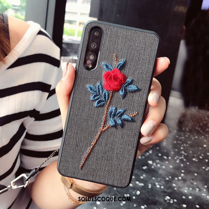 Coque Huawei P20 Pro Noir Protection Tendance Personnalité Étui France