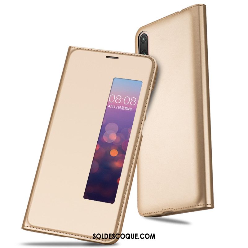 Coque Huawei P20 Pro Or Étui Protection Personnalité Étui En Cuir Soldes