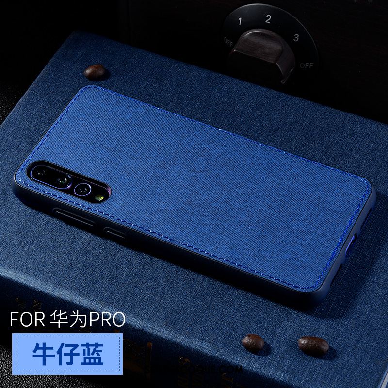 Coque Huawei P20 Pro Personnalité Bleu Tendance Incassable Fluide Doux Housse Soldes