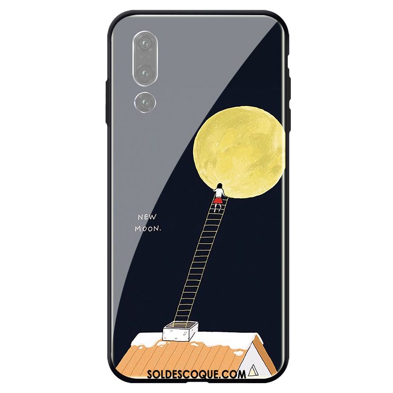 Coque Huawei P20 Pro Protection Incassable Téléphone Portable Noir Fluide Doux Housse Soldes