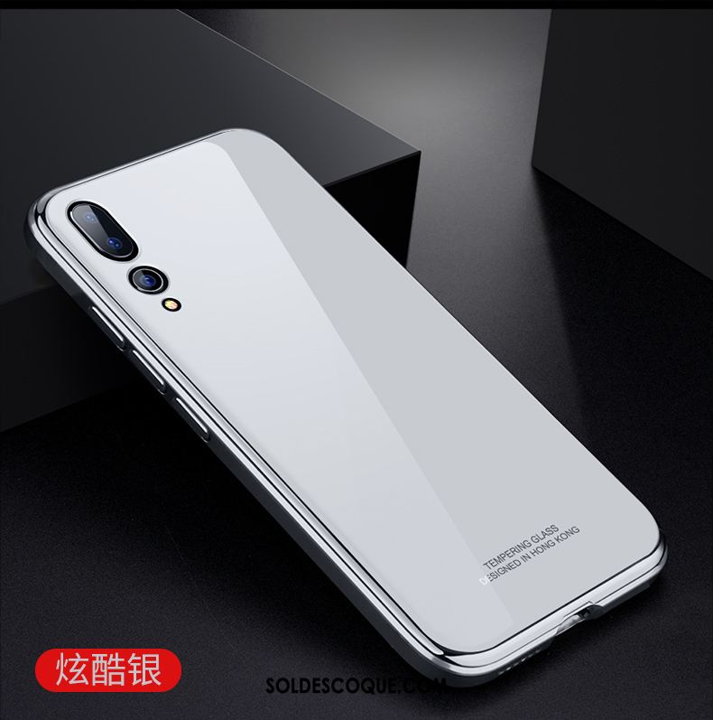 Coque Huawei P20 Pro Verre Protection Difficile Téléphone Portable Blanc En Vente