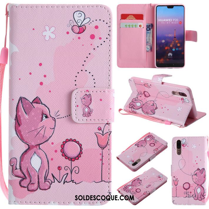 Coque Huawei P20 Tout Compris Rose Incassable Téléphone Portable Étui En Ligne