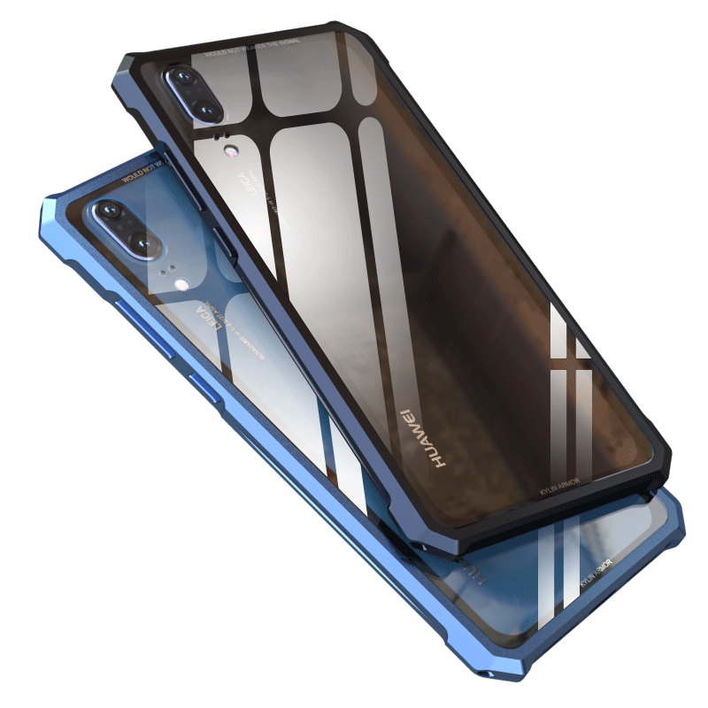 Coque Huawei P20 Verre Marque De Tendance Personnalité Couvercle Arrière Créatif En Vente