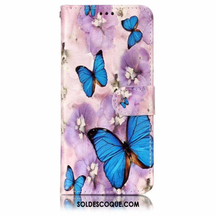 Coque Huawei P20 Violet Clamshell Téléphone Portable Incassable Protection Housse Soldes