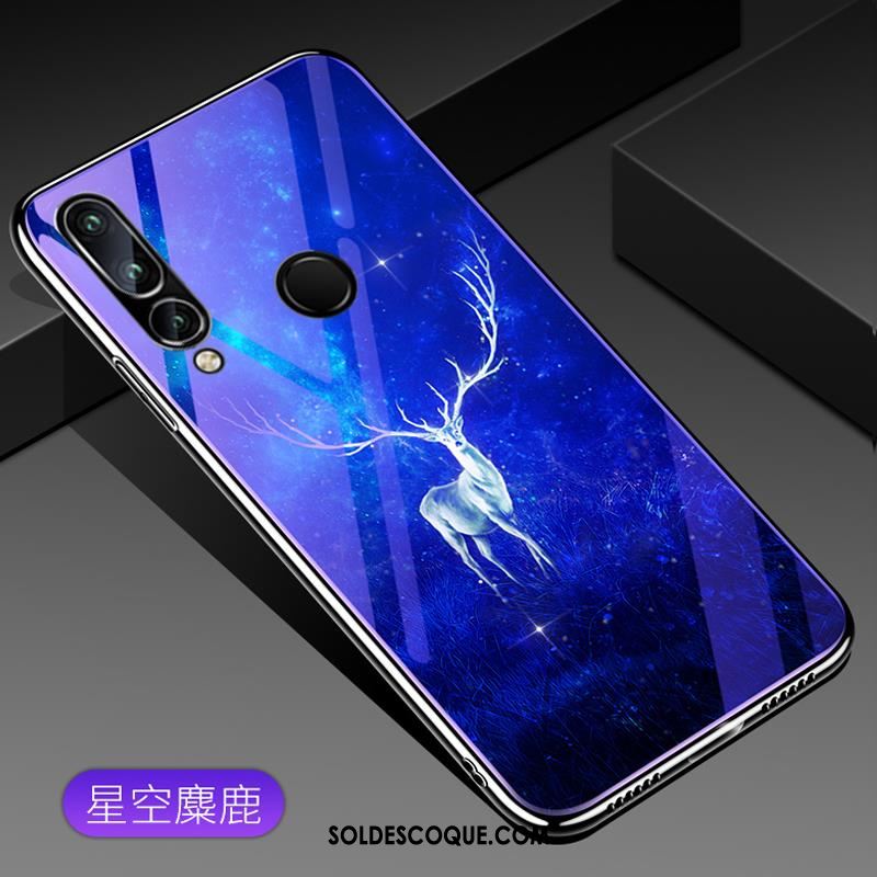 Coque Huawei P30 Lite Bleu Personnalité Téléphone Portable Jeunesse Étui En Ligne