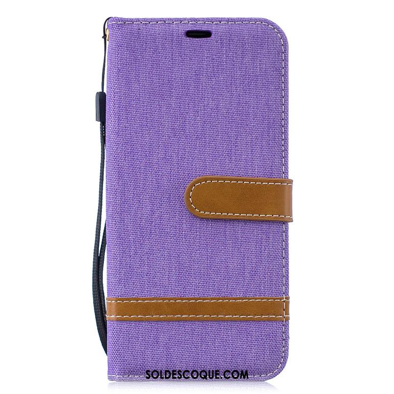 Coque Huawei P30 Lite Clair Clamshell Fluide Doux Protection Violet En Ligne