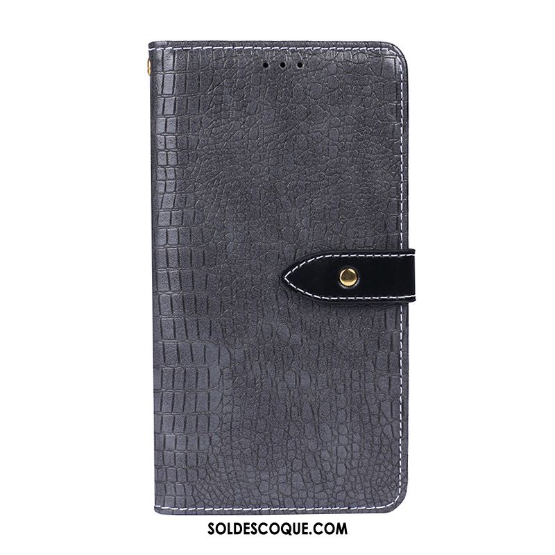 Coque Huawei P30 Lite Protection Créatif Téléphone Portable Gris Étui En Cuir Pas Cher