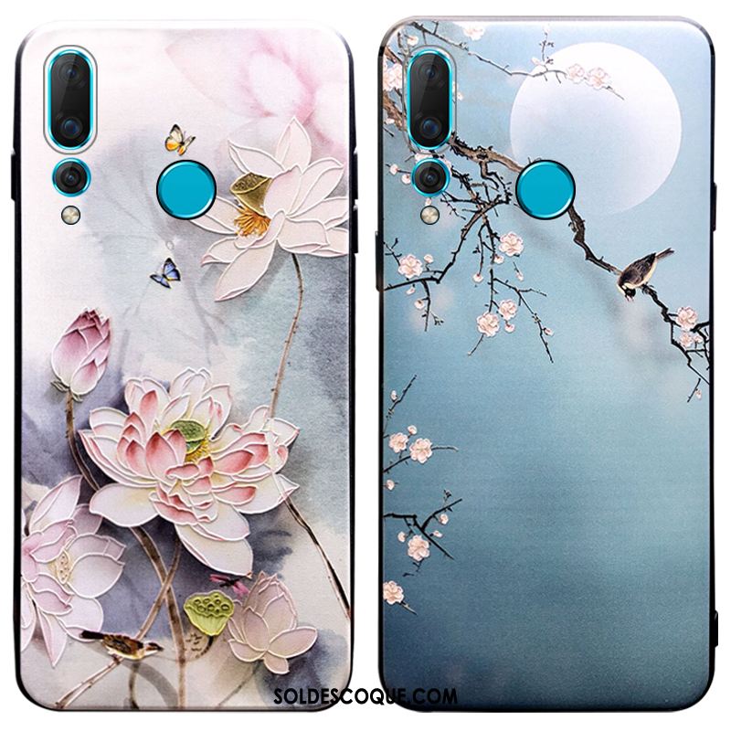 Coque Huawei P30 Lite Style Chinois Personnalité Amoureux Tout Compris Protection En Ligne